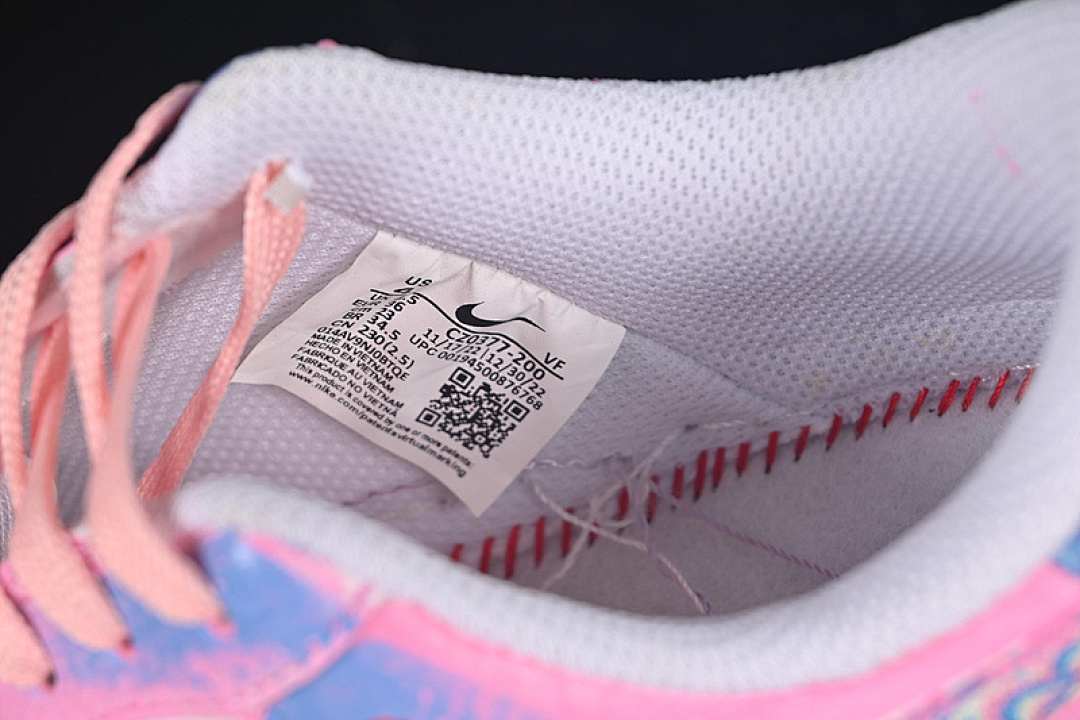 Nike [CZ0377-202]-[AIR FORCE 1 07 LOW PINK DAISY NEBULA PINK/BLUE/WHITE]-[WOMAN:36-39]-[MAN:40-45] - Image 5