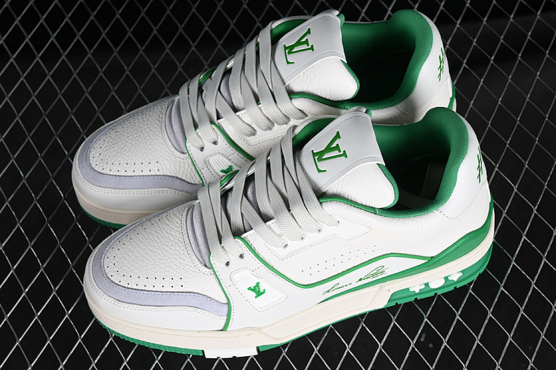 Louis Vuitton [TRAINER WHITE/GREEN]-[WOMAN:35-39]-[MAN:40-45] - Image 12