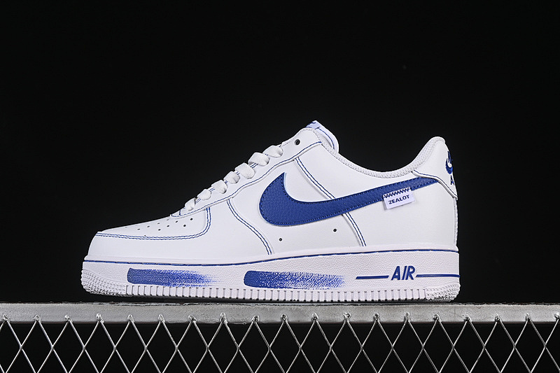 Nike Nike AIR FORCE 1 07 LOW WHITE/BLUE · ZH0316-083, photo 1