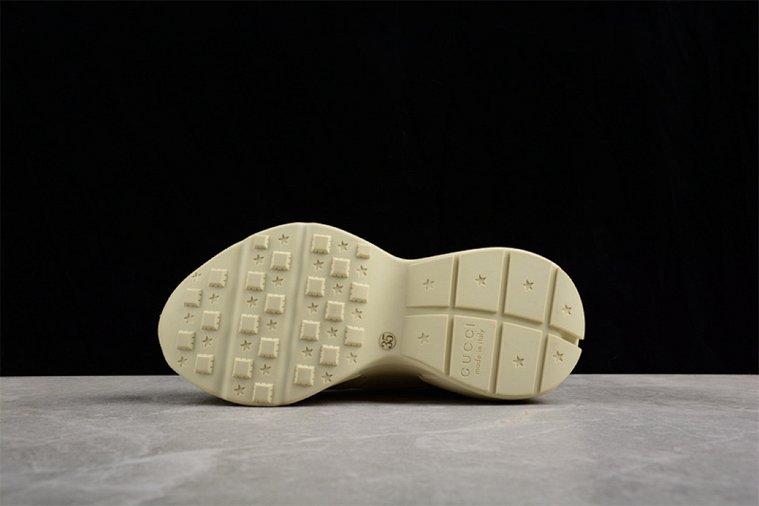 On Running [GU*CCI RHYTON VINTAGE TRAINER SNEAKER BEIGE/BEIGE/PINK]-[WOMAN:35-39] - Image 13