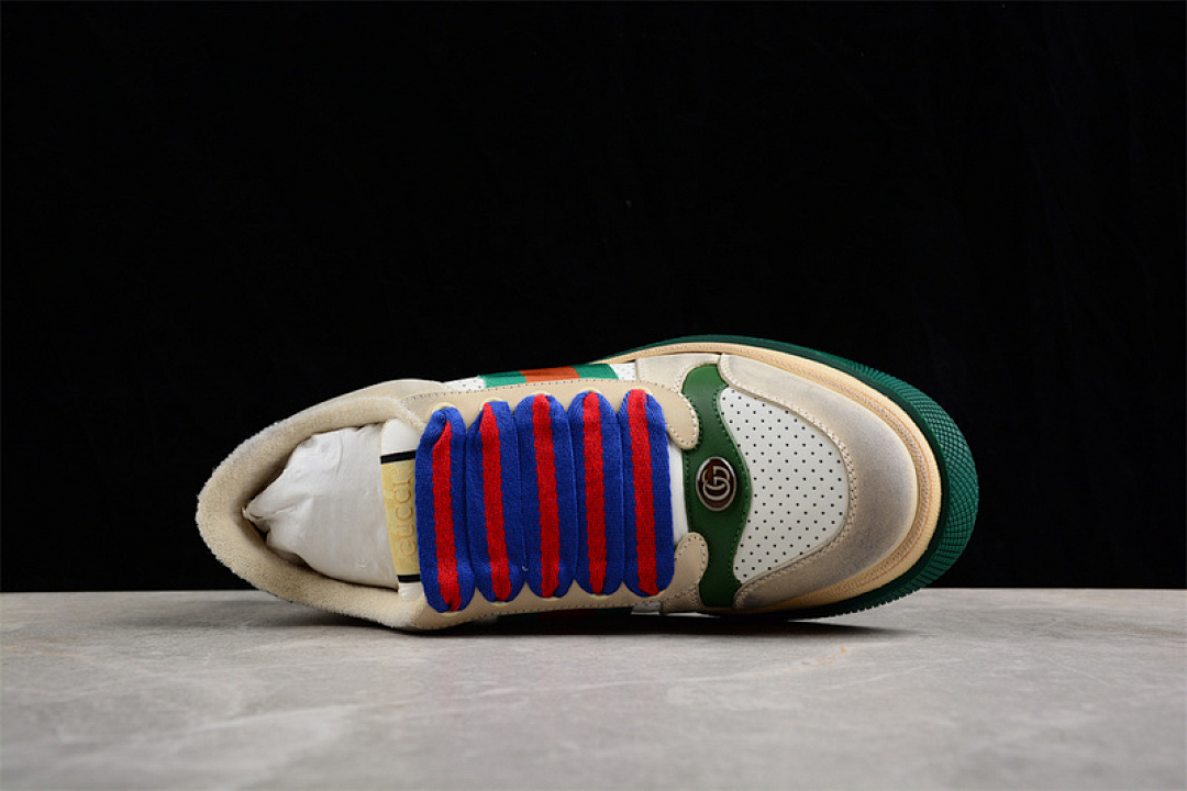 Gucci [GU*CCI SCREENER DIRTY SHOES BEIGE/BLUE/RED/GREEN/BROWN]-[WOMAN:35-40] - Image 12