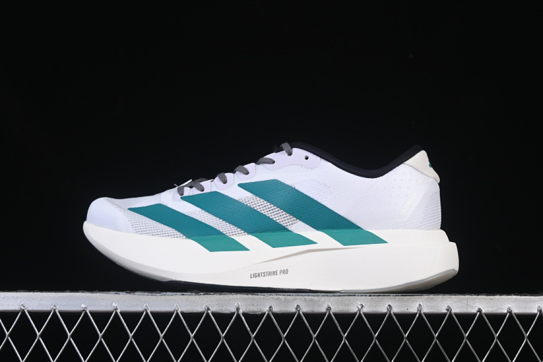 Adidas [JS4487]-[ADIZERO EVO SL WHITE/GREY/GREEN]-[MAN:39-45] - Image 2