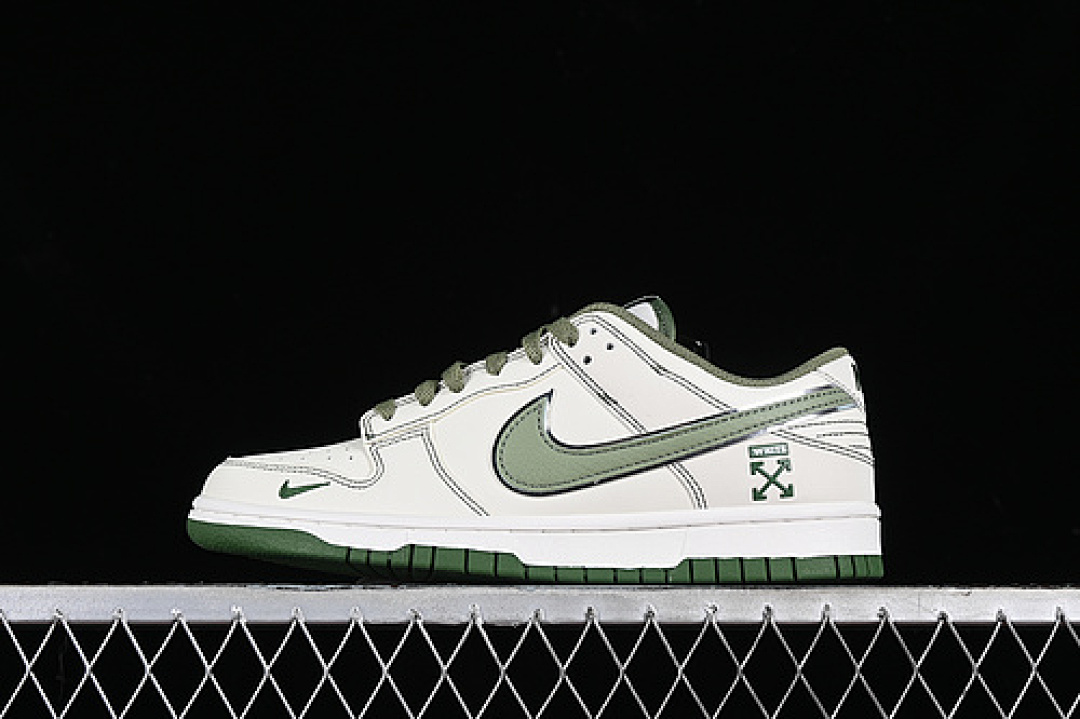 Off-White [DJ2024-002]-[SB DUNK LOW OFF-WHITE GREY/GREEN]-[WOMAN:36-39]-[MAN:40-45], photo 1