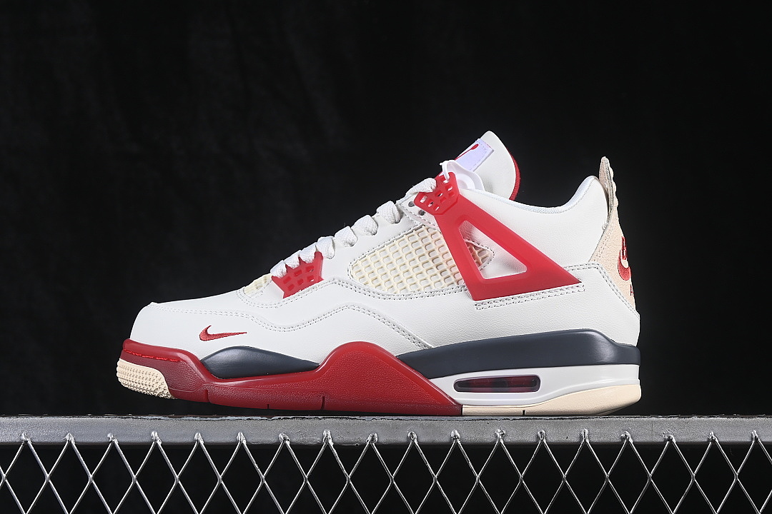 Jordan [IQ8055-100]-[AIR JORDAN 4 AJ4 RED/WHITE]-[WOMAN:36-39]-[MAN:40-47.5], photo 1