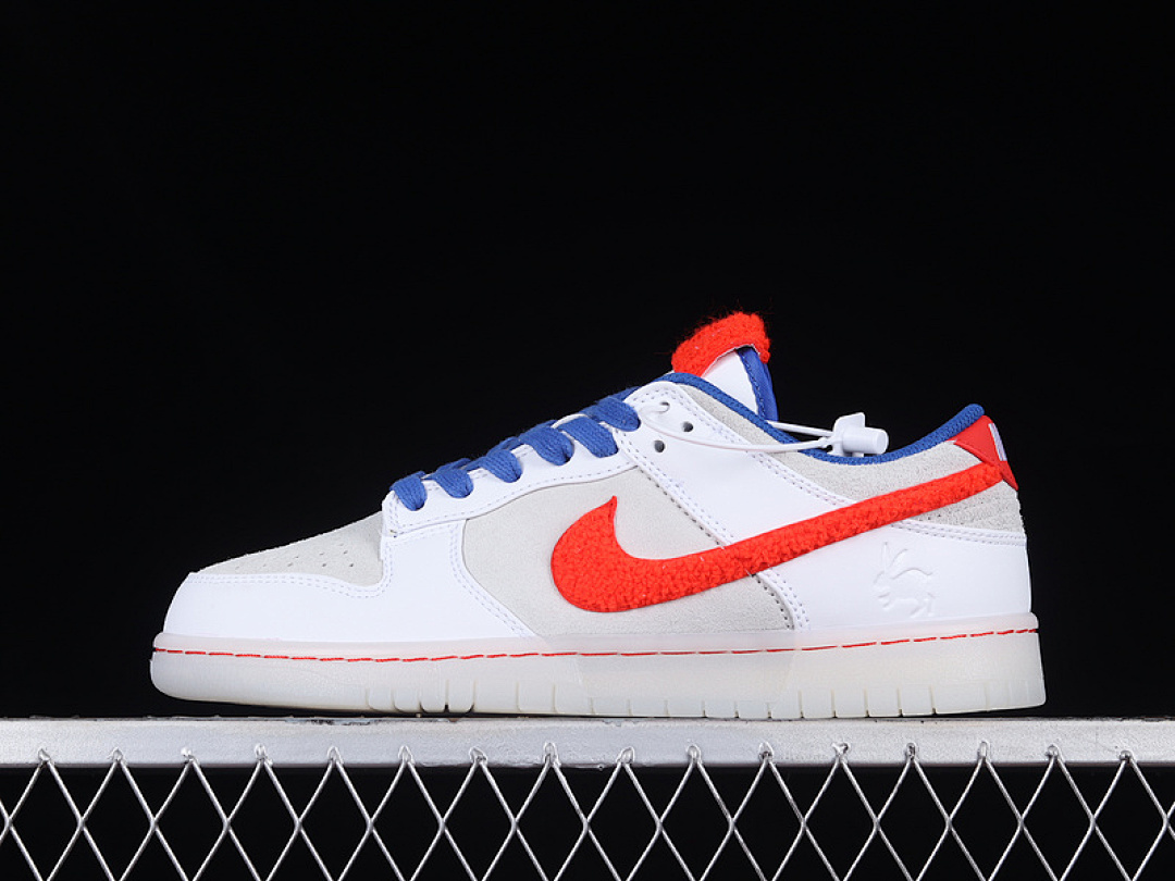 Unbranded [FD4203-161]-[DUNK LOW YEAR OF THE RABBIT WHITE/CRIMSON/VARSITY ROYAL/SAIL]-[UNSIZE:36-45], photo 1