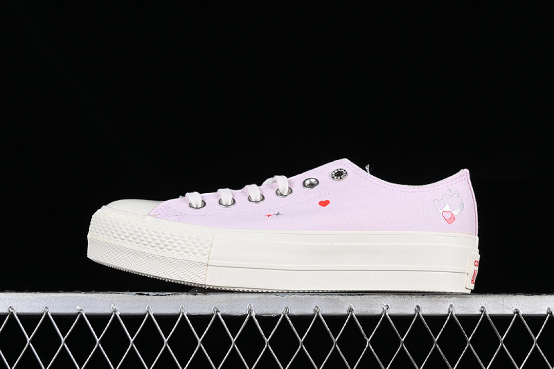 Converse [A09115C]-[CONVERSE ALL STAR LIFT WHITE/PINK/PURPLE]-[WOMAN:35-40], photo 1