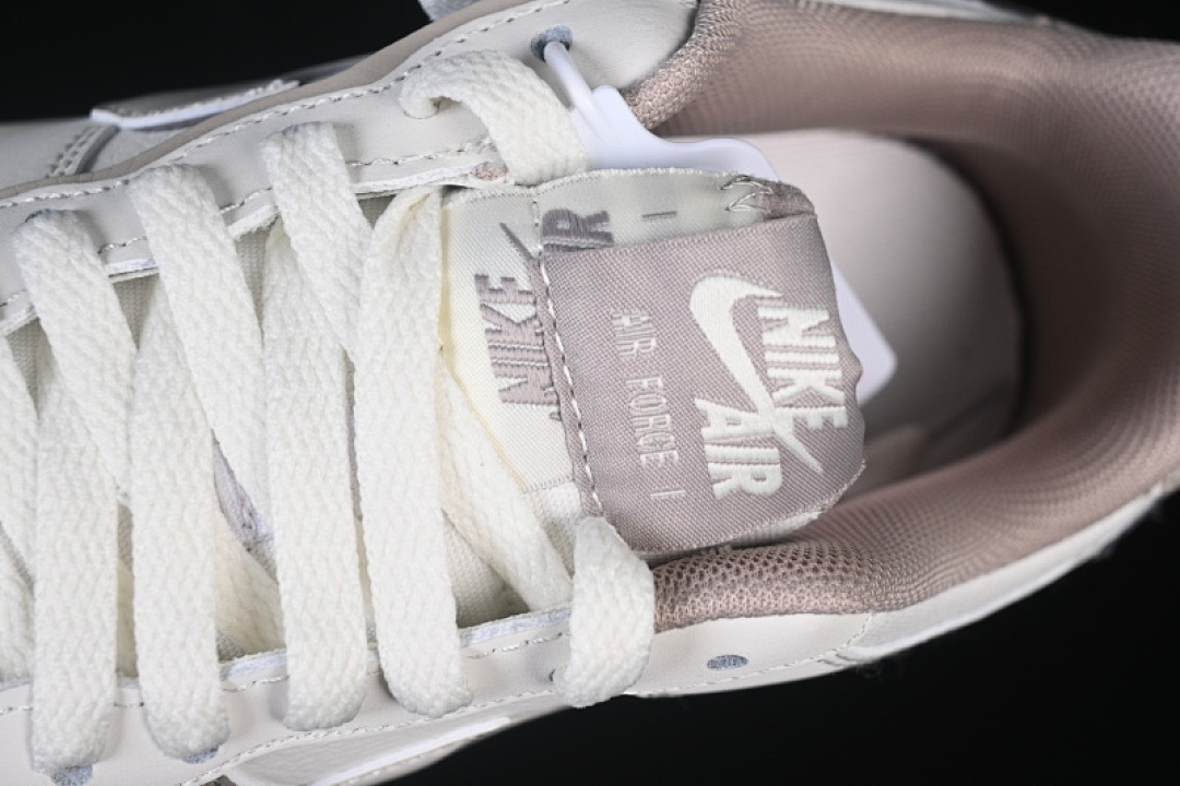 Nike [IO7594-101]-[AIR FORCE 1 SHADOW VERSATILE SNEAKERS BROWN/WHITE]-[WOMAN:35.5-39]-[MAN:40] - Image 8