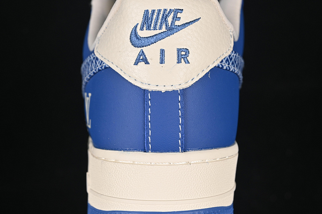 Nike [KK1988-092]-[AIR FORCE 1 07 LOW LV WHITE/BLUE]-[WOMAN:36-39]-[MAN:40-45] - Image 7
