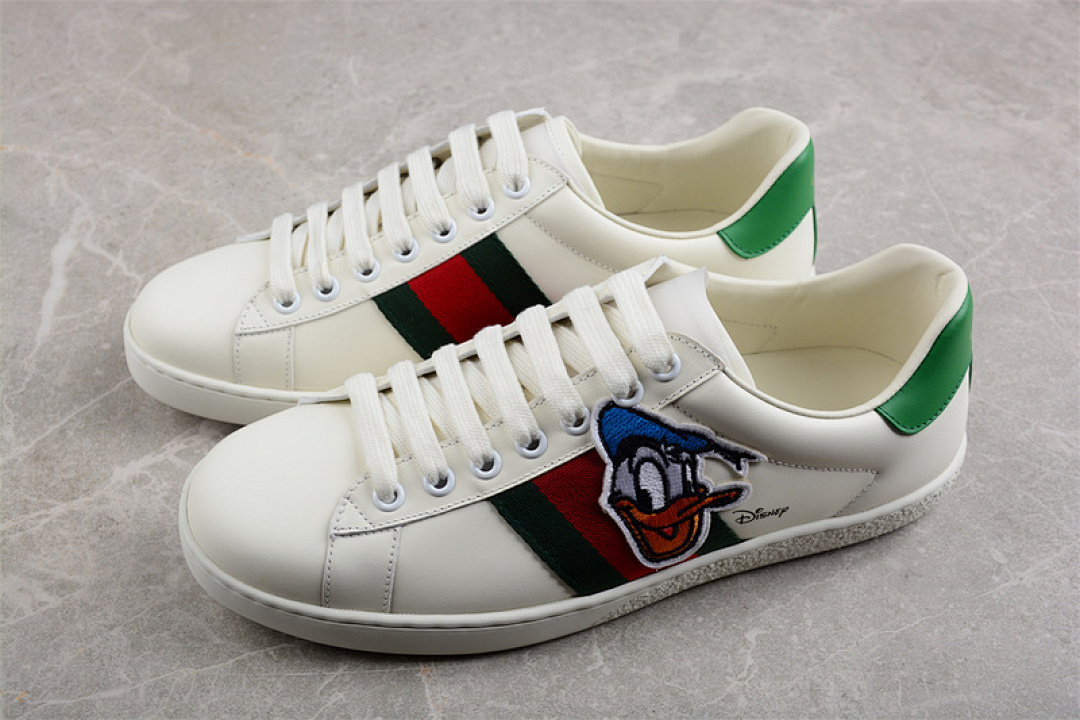 Gucci [GU*CCI ACE LOW TOP CASUAL SNEAKERS WHITE/GREEN/RED]-[WOMAN:35-39]-[MAN:40-44] - Image 8