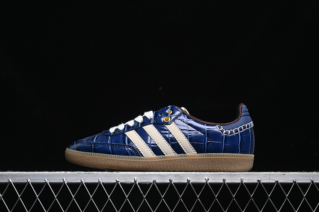Adidas Adidas WALES BONNER X SAMBA OG COLLEGIATE NAVY/WONDER WHITE/NIGHT RED · JH9825, photo 1