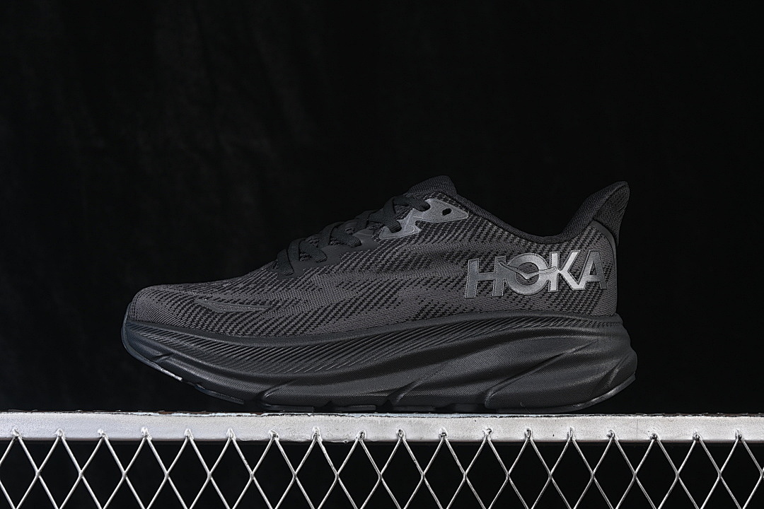On Running [1127896-BBLC]-[KNITTED MESH RUNNING SHOES BLACK/BLACK/BLACK]-[WOMAN:36-39]-[MAN:40-45] - Image 2