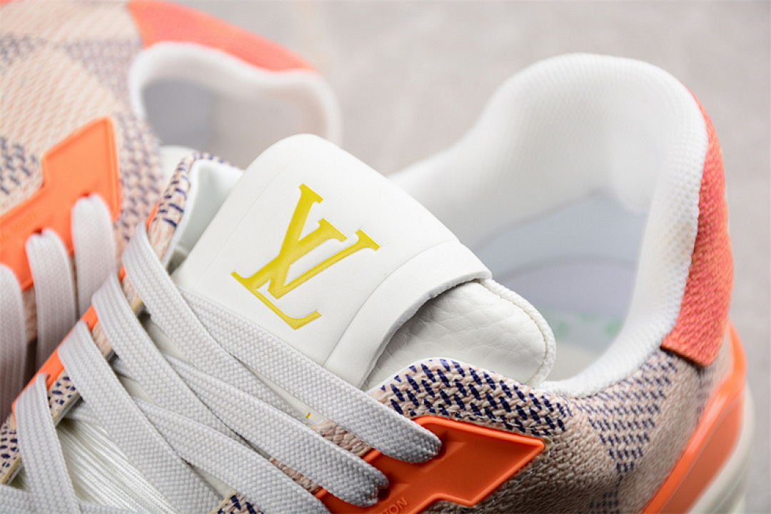 Louis Vuitton [ LOUIS VUITTON TRAINER WHITE/GREY/BROWN/ORANGE]-[MAN:38-45] - Image 7