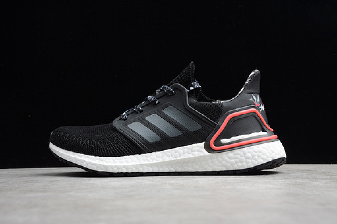 On Running [FX8895]-[ULTRABOOST 20 SHOES CORE BLACK/NIGHT METALLIC/SHOCK RED]-[UNISEX:36-45], photo 1