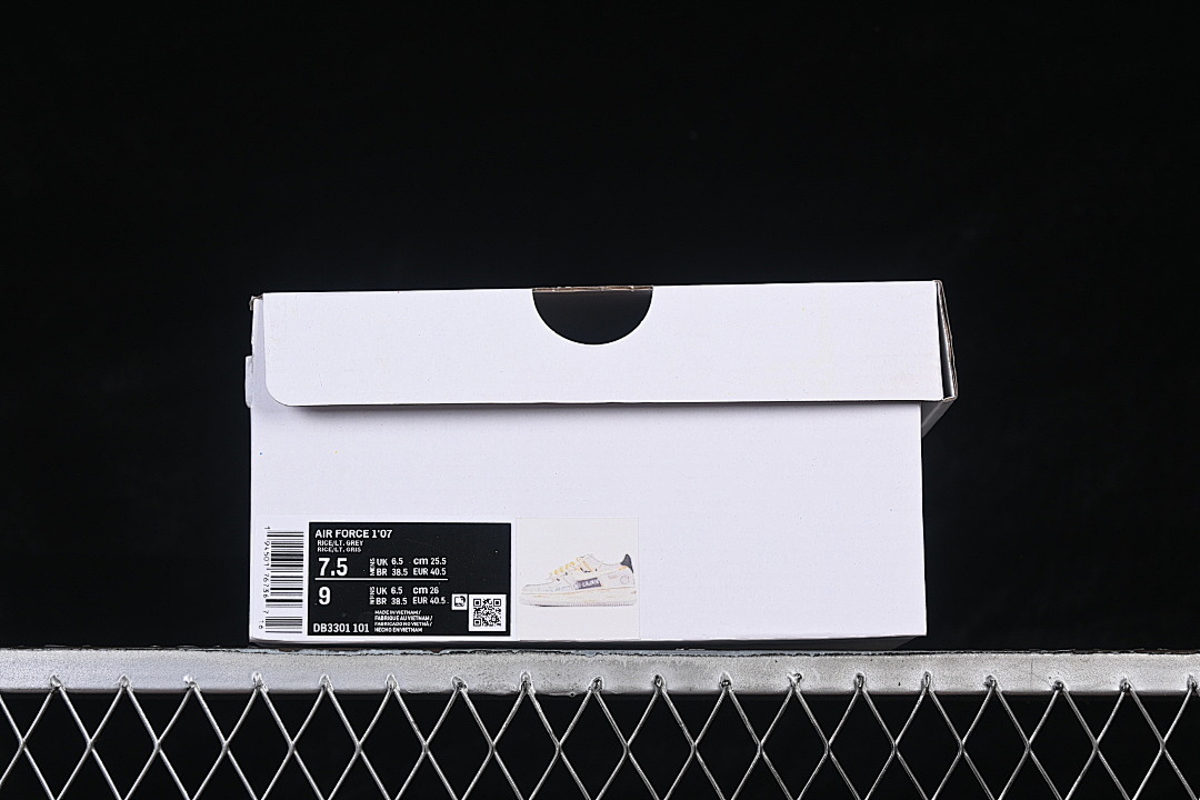 Nike [DB3301-101]-[AIR FORCE 1 07 LOW CASUAL SHOES PINK/WHITE/ORANGE/BLACK]-[WOMAN:39]-[MAN:40-45] - Image 11