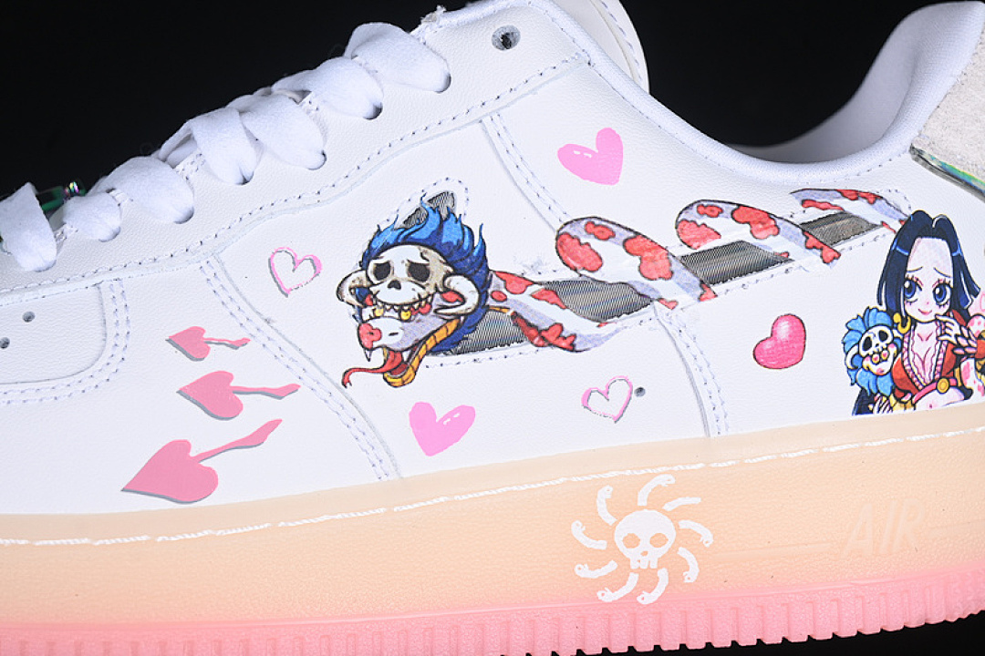 Nike [FZ5741-119]-[AIR FORCE 1 07 LOW EMPRESS SNAKE PRINCESS GREY/PINK/WHITE]-[UNISEX:36-45] - Image 8