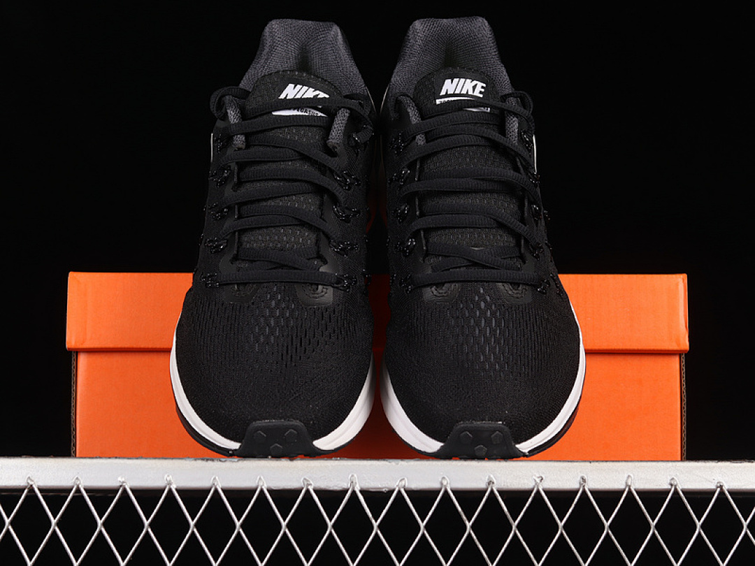 Nike [831352-001]-[AIR ZOOM PEGASUS 33 BLACK/WHITE-ANTHRACITE-COOL GREY]-[WOMAN:36-39]-[MAN:40-44] - Image 13