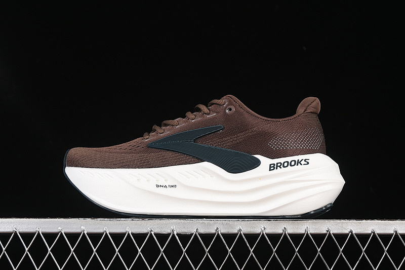 BROOKS GLYCERIN MAX WHITE/BLACK/BROWN · 110447D284, photo 1