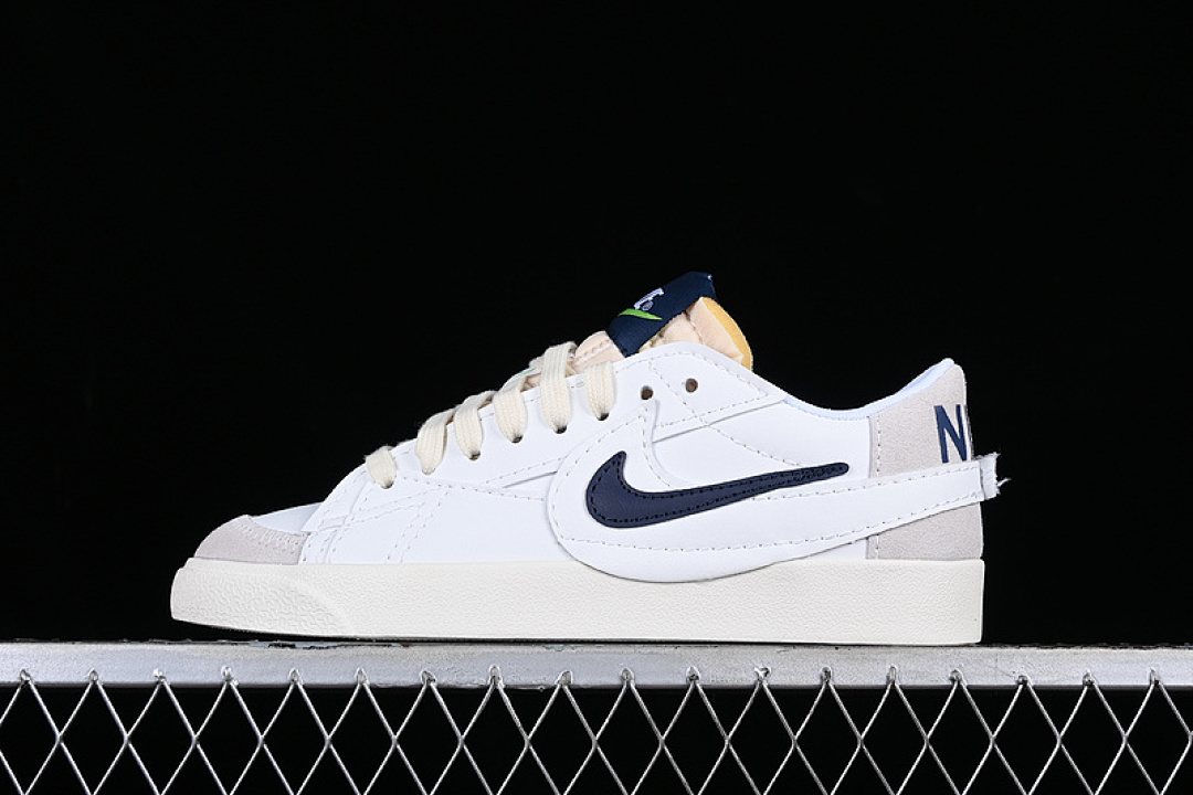 Unbranded [FD0378-121]-[BLAZER LOW 77 JUMBO SE SUMMIT WHITE/MIDNIGHT NAVY/PHANTOM/SUMMIT (WHITE]), photo 1