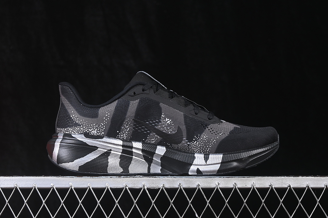 Nike [IQ3928-001]-[AIR ZOOM PEGASUS 42 BREATHABLE SHOES SILVER/BLACK]-[WOMAN:36-39]-[MAN:40-46] - Image 15