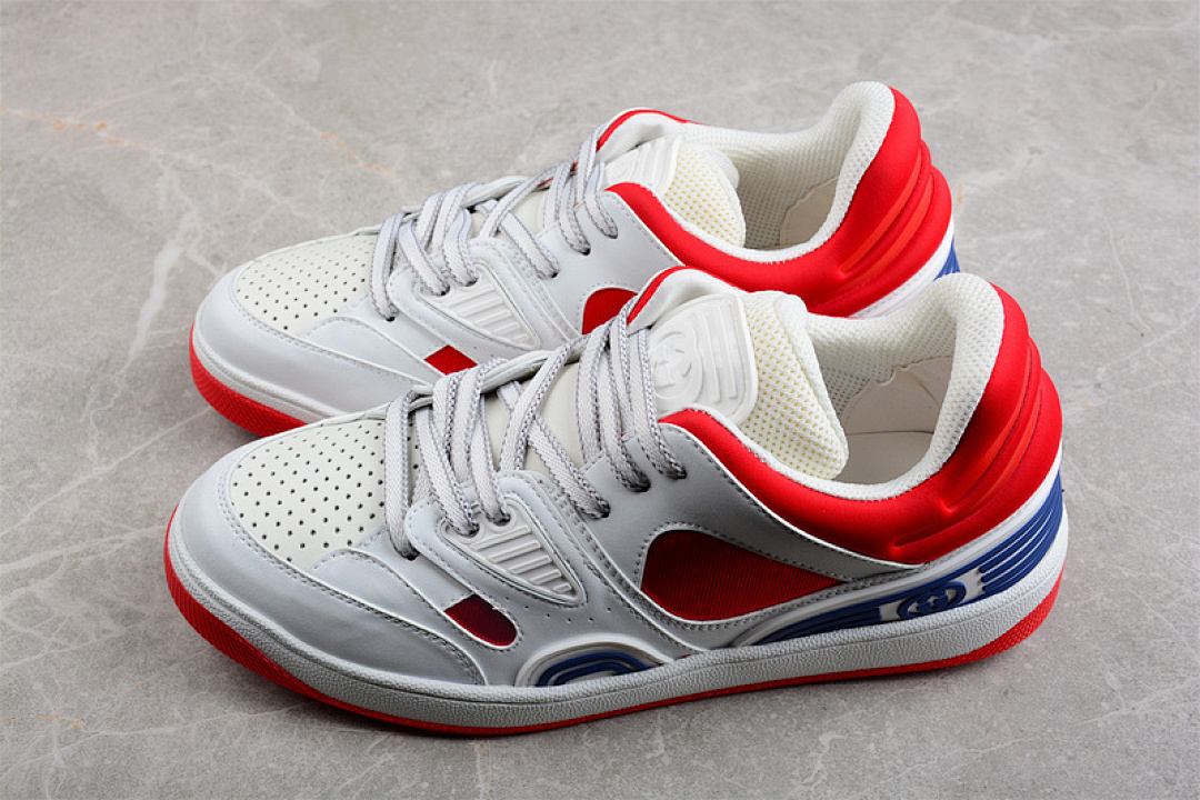Gucci [GU*CCI BASKET LOW-TO SNEAKER WHITE/WHITE/RED]-[WOMAN:35-39]-[MAN:40-45] - Image 10