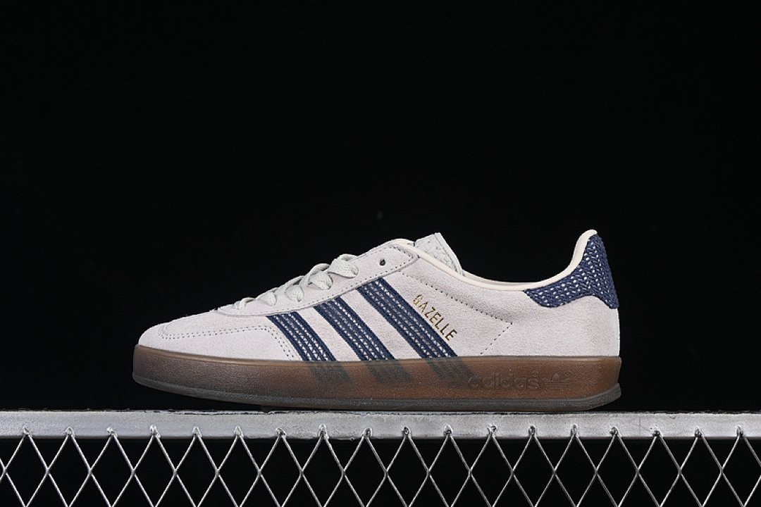 Unbranded [JR3381]-[ORIGINALS GAZELLE INDOOR GREY/BLUE/BROWN]-[WOMAN:35-39]-[MAN:40-44], photo 1