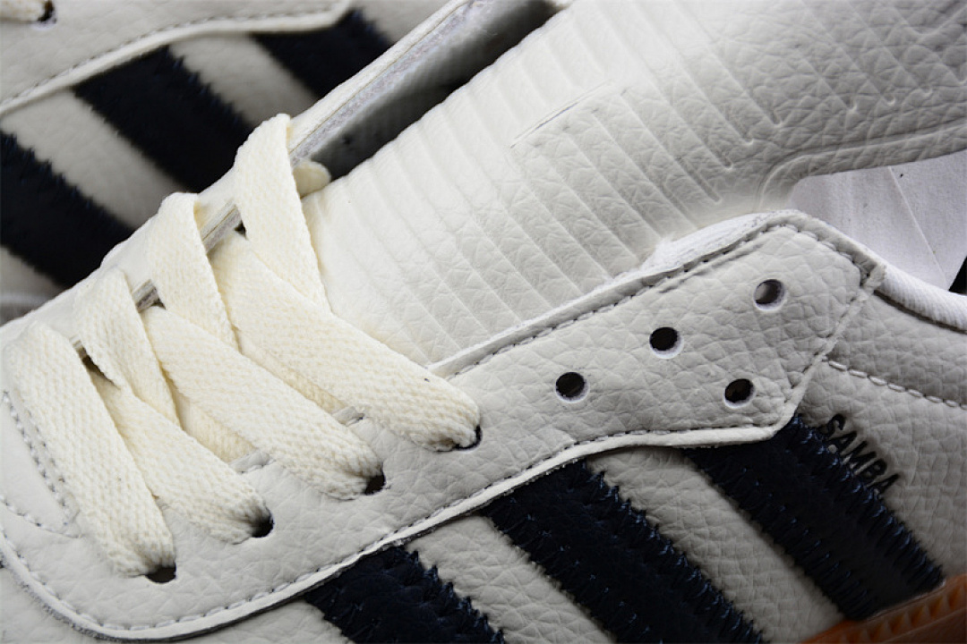 Adidas [HP3383]-[PHARRELL HUMANRACE SAMBA SHOES CLOUD WHITE/CORE BLACK/GUM]-[WOMAN:36-39]-[MAN:40-45] - Image 7