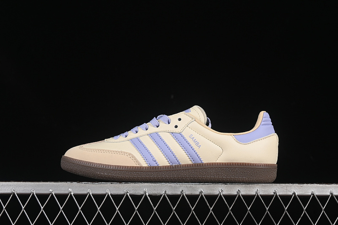 Adidas [JI2678]-[SAMBA OG CREAM WHITE/VIOLET TONE/SAND STRATA]-[WOMAN:35-39]-[MAN:40-45], photo 1