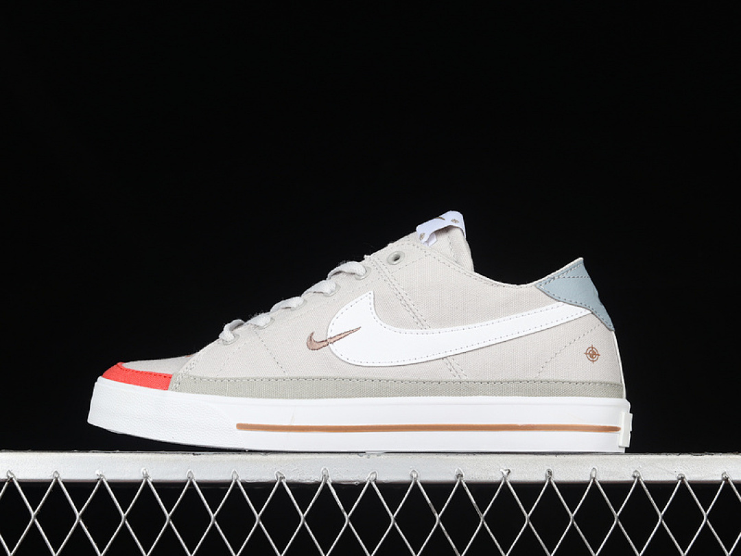 Unbranded [DN4232-012]-[COURT LEGACY CNVS SNEAKERS GREY/WHITE/RED]-[WOMAN:36-39]-[MAN:40-45], photo 1