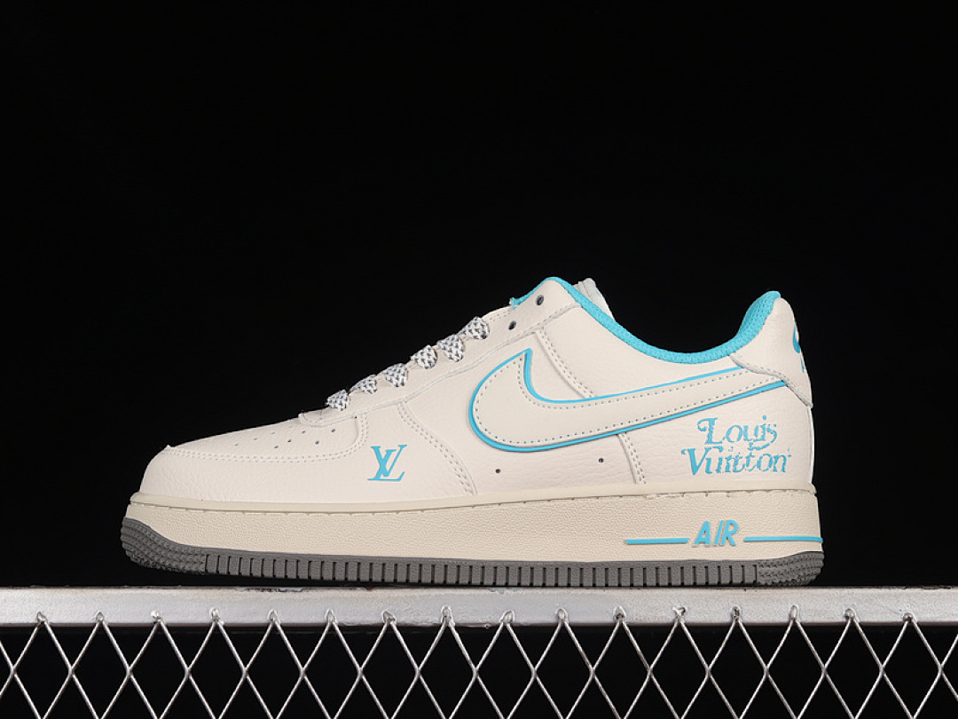 Nike [HX123-004]-[L*V X AIR FORCE 1 LOW WHITE/SKY BLUE/BEIGE]-[WOMAN:36-39]-[MAN:40-45], photo 1
