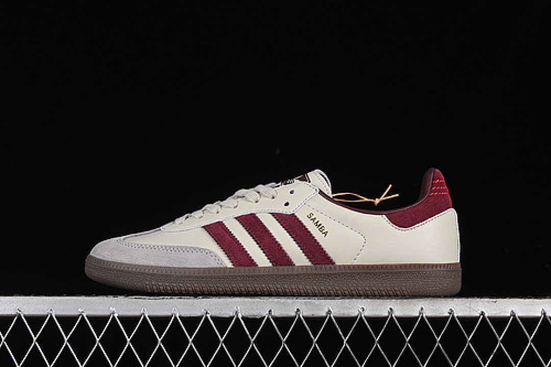 Adidas [ID1482]-[SAMBA OG PUTTY GREY/MAROON/GOLD METALLIC]-[WOMAN:36-39]-[MAN:40-45], photo 1