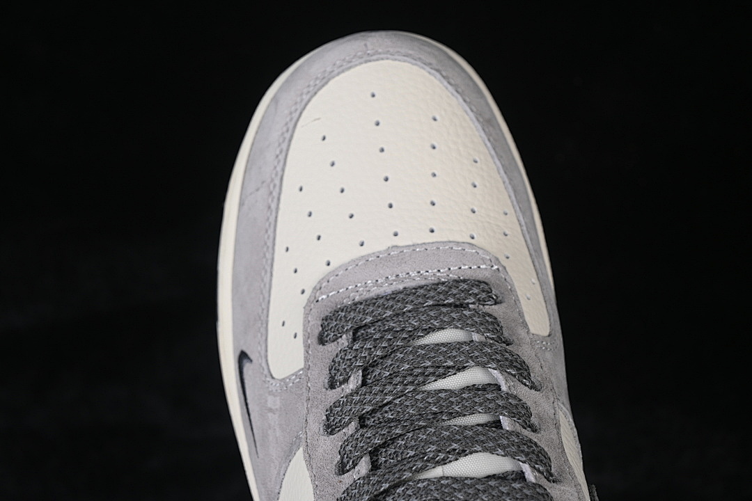 Nike [KL1688-005]-[AIR FORCE 1 07 LOW CASUAL SNEAKERS WHITE/GREY/BLACK]-[WOMAN:36-39]-[MAN:40-45] - Image 10