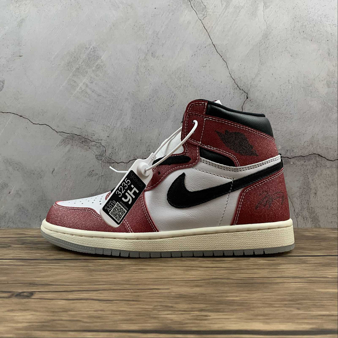 Jordan [DA2728-100]-[TROPHY ROOM X AIR JORDAN 1 RETRO HIGH OG SP CHICAGO WHITE/SAIL/VARSITY RED/BLACK], photo 1