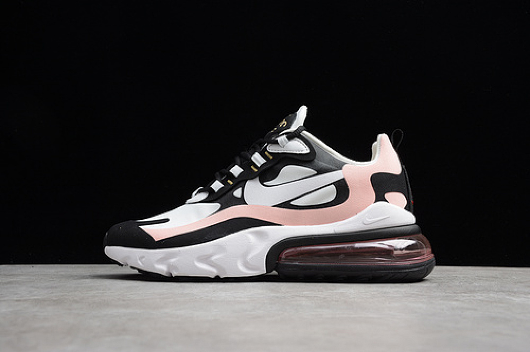Unbranded [AT6174-005]-[AIR MAX 270 REACT BLACK/WHITE-BLEACHED CORAL-METALLIC GOLD][WOMAN:36-39], photo 1