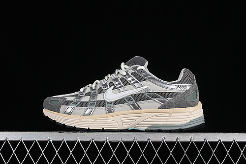 Nike Nike P-6000 FLAT PEWTER/LIGHT IRON ORE/METALLIC SILVER/WHITE · FN7509-029, photo 1
