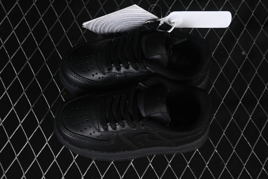 Nike [DH2925-001]-[AIR FORCE 1 07 CHILDREN'S SHOES OF VARIOUS SIZES BLACK/INKINESS]-[WOMAN:22-37.5] - Image 10