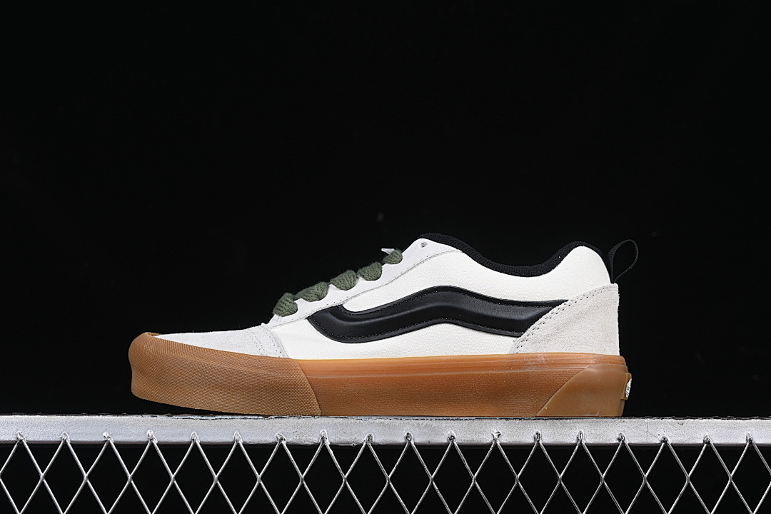 Unbranded [VN000CP50VM]-[RETRO CASUAL VULCANIZED BREAD SHOES BLACK/WHITE/BROWN]-[WOMAN:35-39]-[MAN:40-44], photo 1