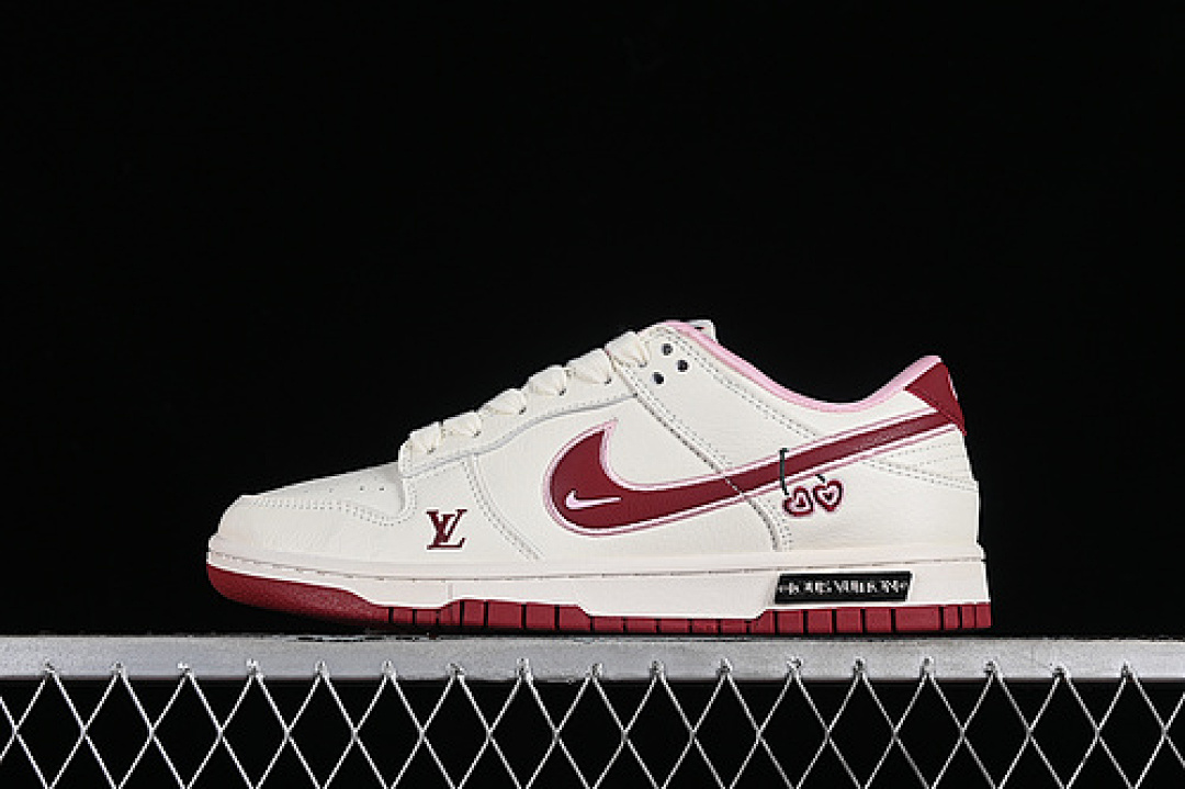 Unbranded [XX2025-312]-[SB DUNK LOW WHITE/RED/PINK]-[WOMAN:36-39]-[MAN:40-45], photo 1