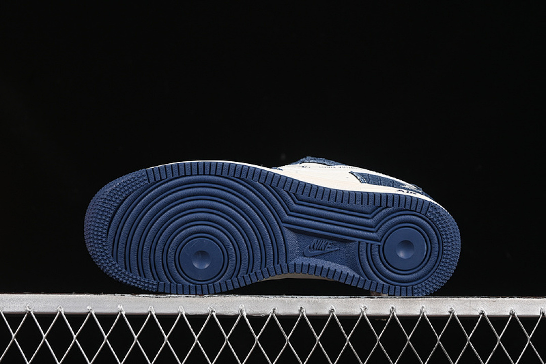 Nike [XS1958-551]-[AIR FORCE 1 07 LOW LV WHITE/BLUE]-[WOMAN:36-39]-[MAN:40-45] - Image 14