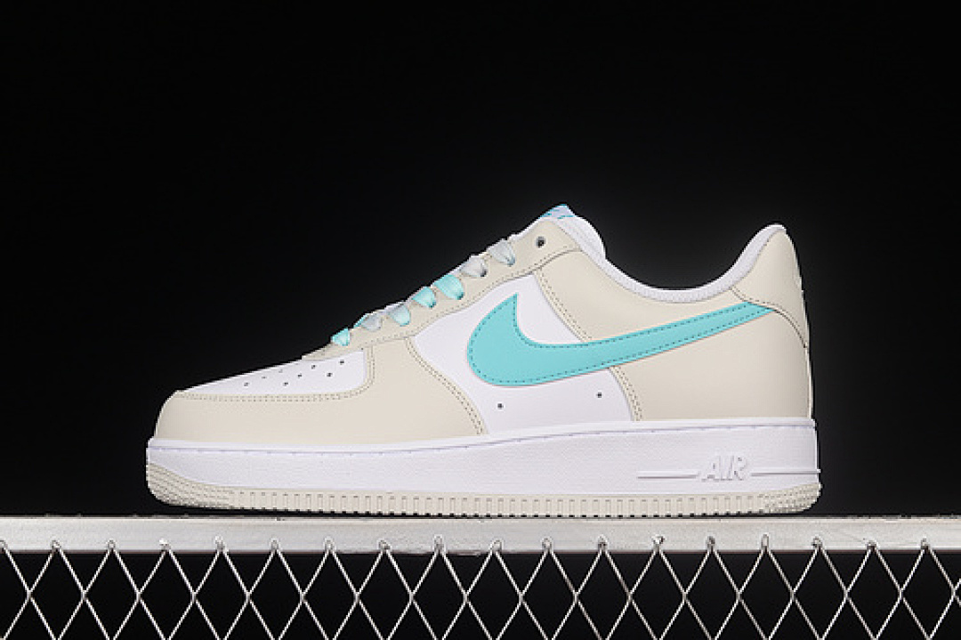 Nike [LZ6699-555]-[AIR FORCE 1 07 LOW LIGHT GREY/GREEN/WHITE]-[WOMAN:36-39]-[MAN:40-45], photo 1