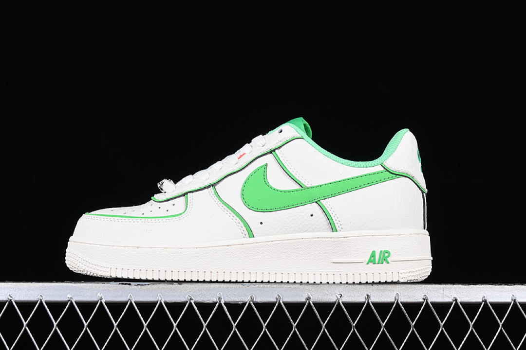 Nike [UH8958-022]-[AIR FORCE 1 07 LOW WHITE/BEIGE/GREEN]-[WOMAN:36-39]-[MAN:40-45], photo 1