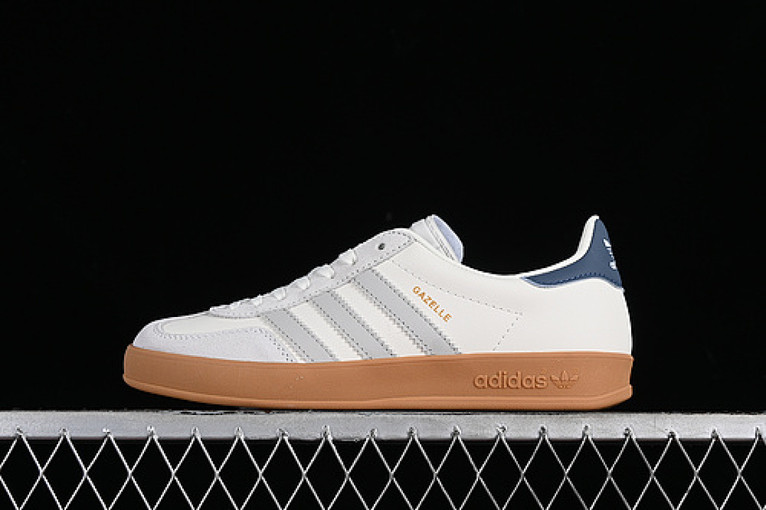 Unbranded [IH8547]-[ORIGINALS GAZELLE INDOOR WHITE/GREY/BLUE]-[WOMAN:35-39]-[MAN:40-45], photo 1