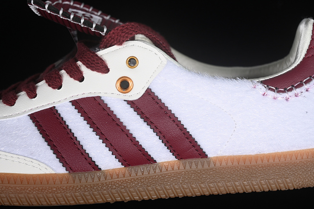Adidas [IE0586]-[WALES BONNER SAMBA PONY CREAM WHITE/MYSTERY BROWN/CREAM WHITE]-[UNISEX:35-45] - Image 9