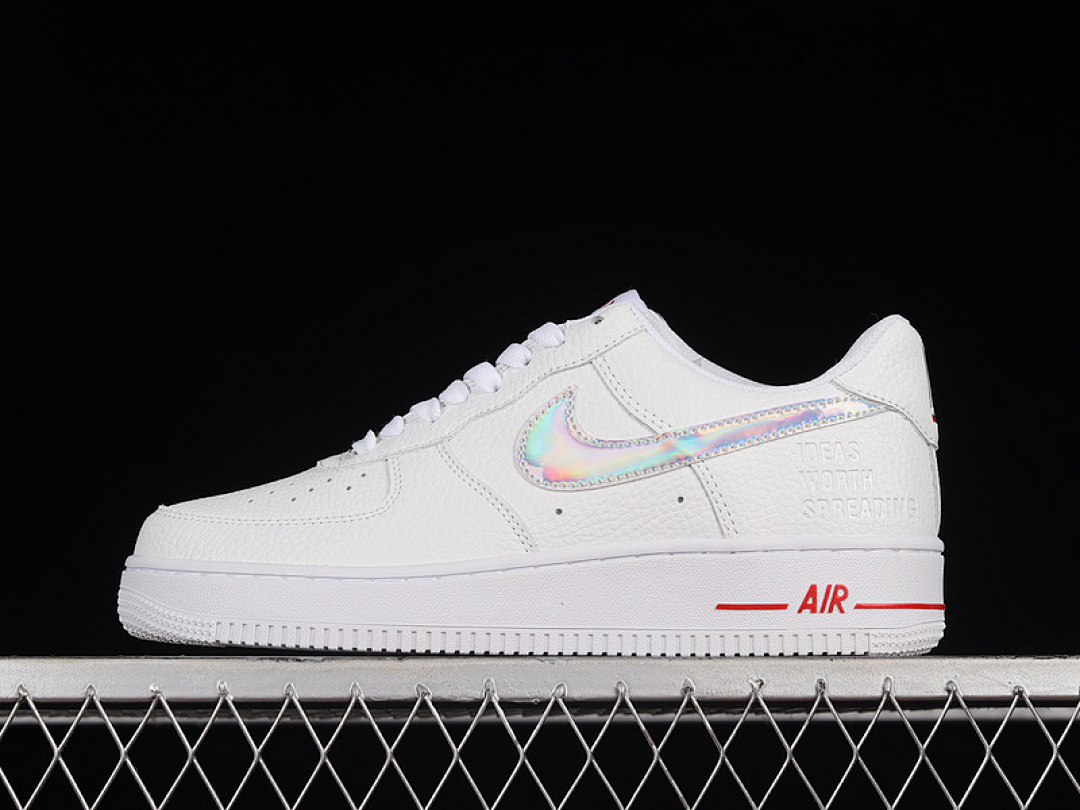 Nike Nike TED X PORTLAND AIR FORCE 1 LOW 07 WHITE/WHITE/SILVER · DD8959-705, photo 1