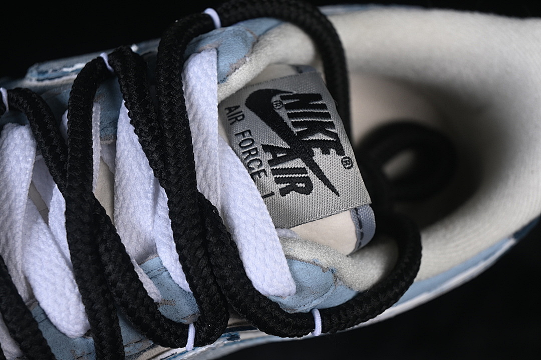 Nike [ZB2121-120]-[AIR FORCE 1 07 LOW BLUE/PURPLE/GREY]-[WOMAN:36-39]-[MAN:40-45] - Image 9