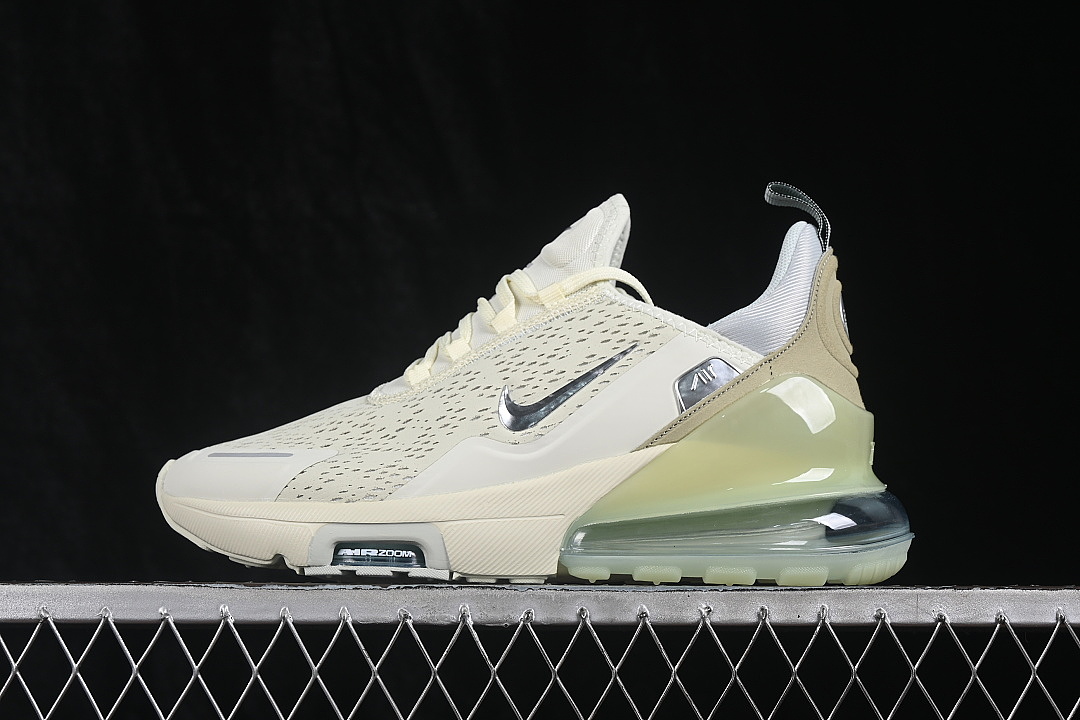Nike AIR MAX 270 PREMIUM CASUAL RUNNING SHOES GREEN/BEIGE · IO9884-001, photo 1