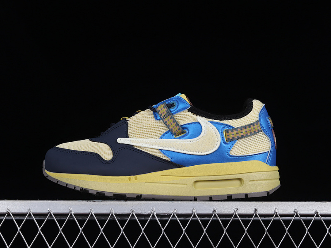 Unbranded [DO9392-600]-[TRAVIS SCOOT X AIR MAX 1 BLUE/BLACK/WHITE]-[WOMAN:36-39]-[MAN:40-47.5], photo 1