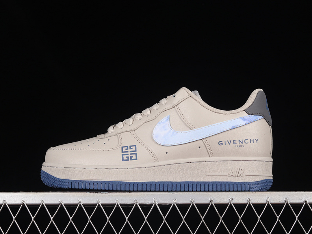 Nike [845053-208]-[AIR FORCE 1 LOW 07 BEIGE/BLUE/GREY]-[WOMAN:36-39]-[MAN:40-45], photo 1