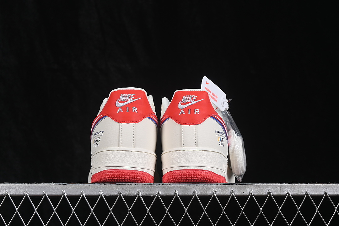 Nike [DD1982-368]-[AIR FORCE 1 07 LOW CASUAL SNEAKERS RED/WHITE]-[WOMAN:36-39]-[MAN:40-45] - Image 13