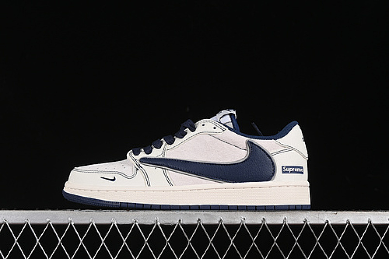 Jordan TRAVIS SCOTT X FRAGMENT DESIGN AIR Jordan 1 LOW OG SP WHITE/BLUE · XZ2268-001, photo 1