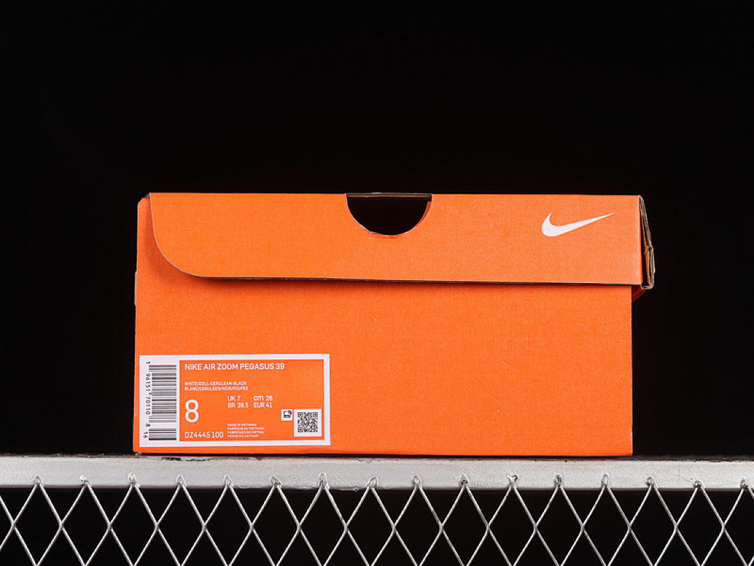 Nike [DZ4445-100]-[AIR ZOOM PEGASUS 39 WHITE/CERULEAN/BLACK/DOLL]-[WOMAN:36-39]-[MAN:40-46] - Image 11